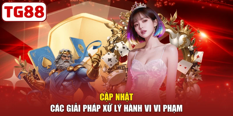 Cập nhật các giải pháp xử lý hành vi vi phạm